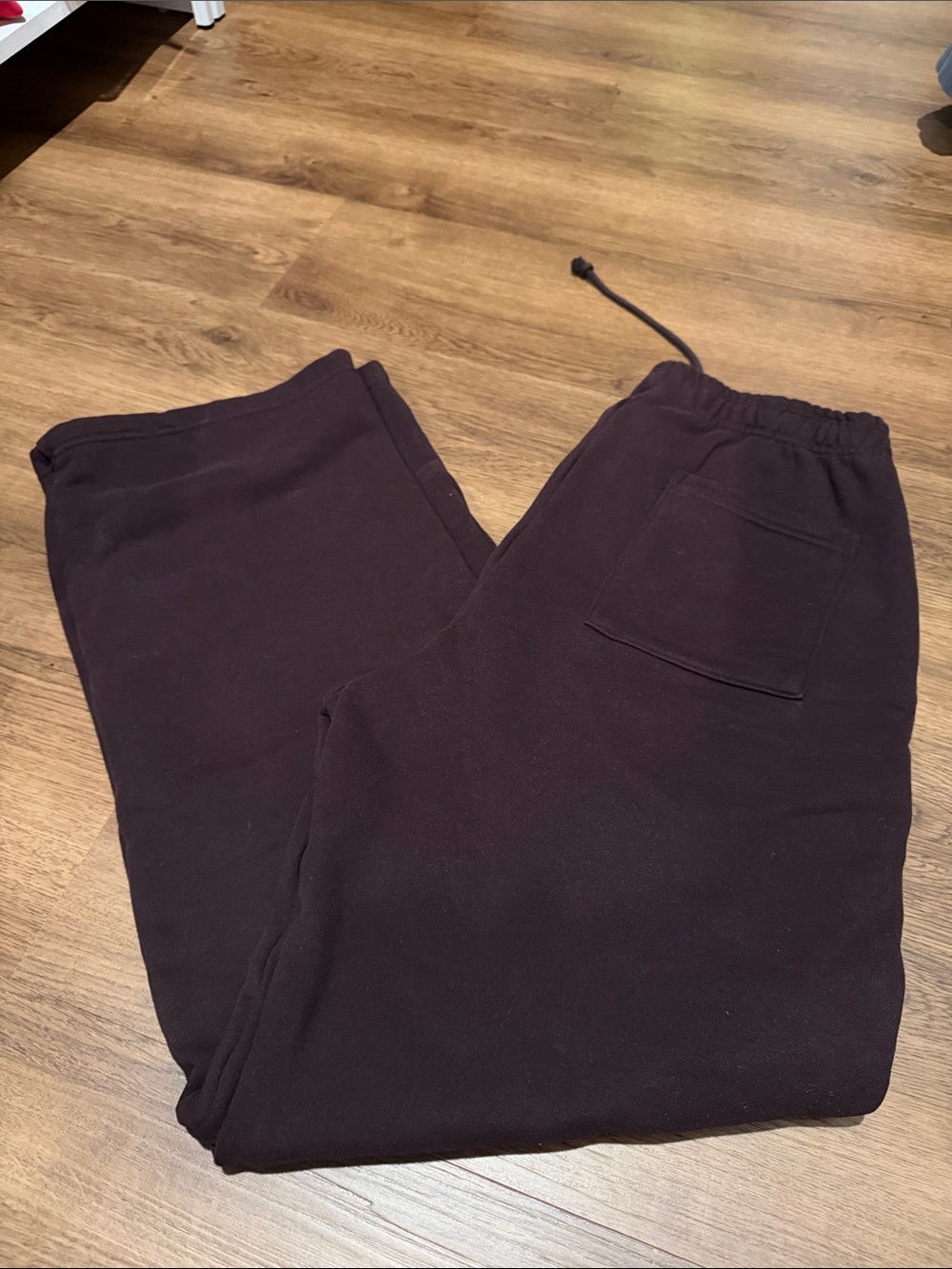 Women's Brown Drawstring Jogger Sweatpants